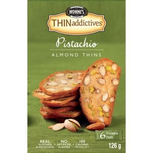 THINaddictives Pistachio 6 packs of 3 cookies