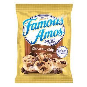 Famous Amos Bite-Size Cookies - Individual Serving Size 30 count