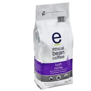 Ethical Bean Coffee Lush Medium Dark Roast Whole Bean Coffee 907 g